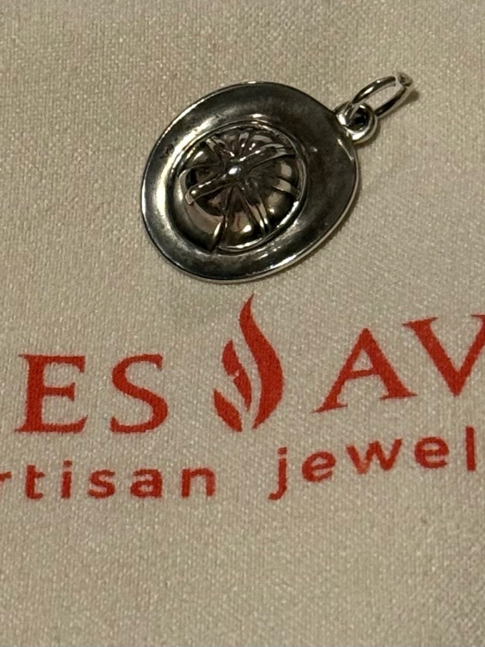 Retired HTF James Avery Firefighter Helmet